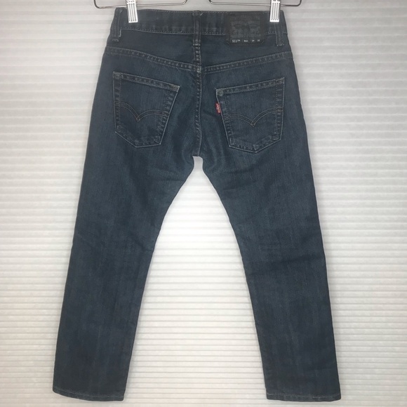 Levi’s 511 slim straight leg blue jeans Sz 8 reg - Picture 2 of 9